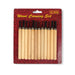 12-Piece Wood Carving Set with ergonomic wooden handles and durable steel blades for beginner and hobbyist woodworkers.

