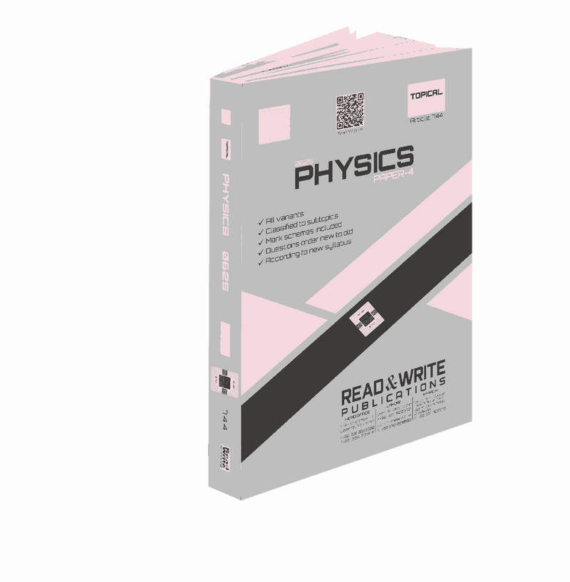 744 Physics IGCSE Paper-4 Topical Workbook