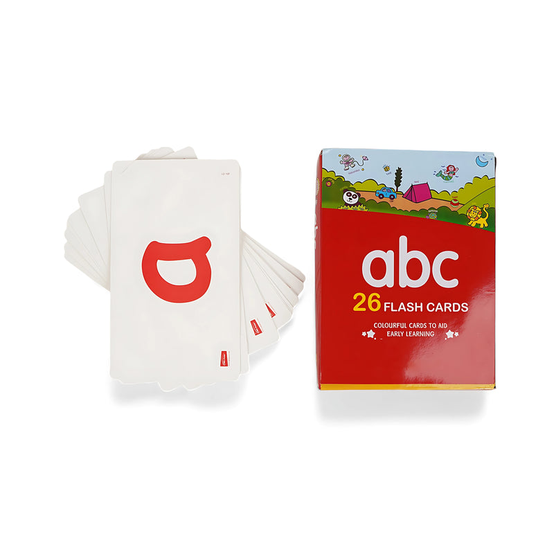 ABC Flash Cards - 26 Colorful Cards for Early Learning (Age 3+)