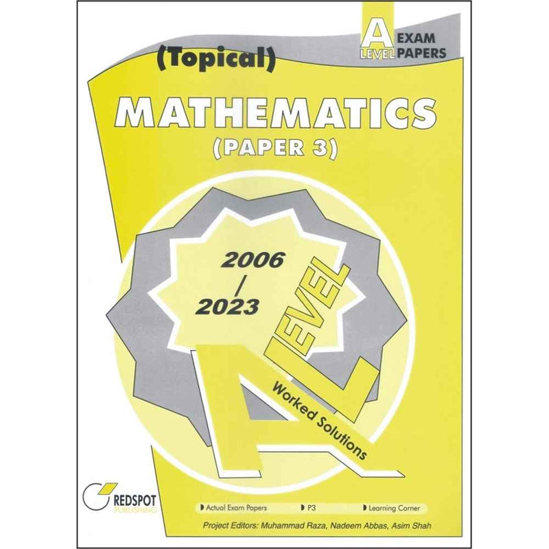 A LEVEL MATHEMATICS P3 (TOPICAL)
