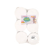 Al-Ain Round Mini Canvas Set, 6 pieces of 3-inch round pre-primed canvases, ideal for small art projects and creative designs.

