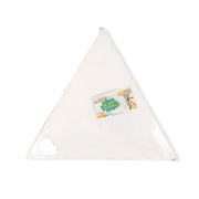 Al-Ain Triangle Canvas in 8-inch and 10-inch sizes, made from 100% cotton, pre-primed, perfect for abstract and modern art projects.

