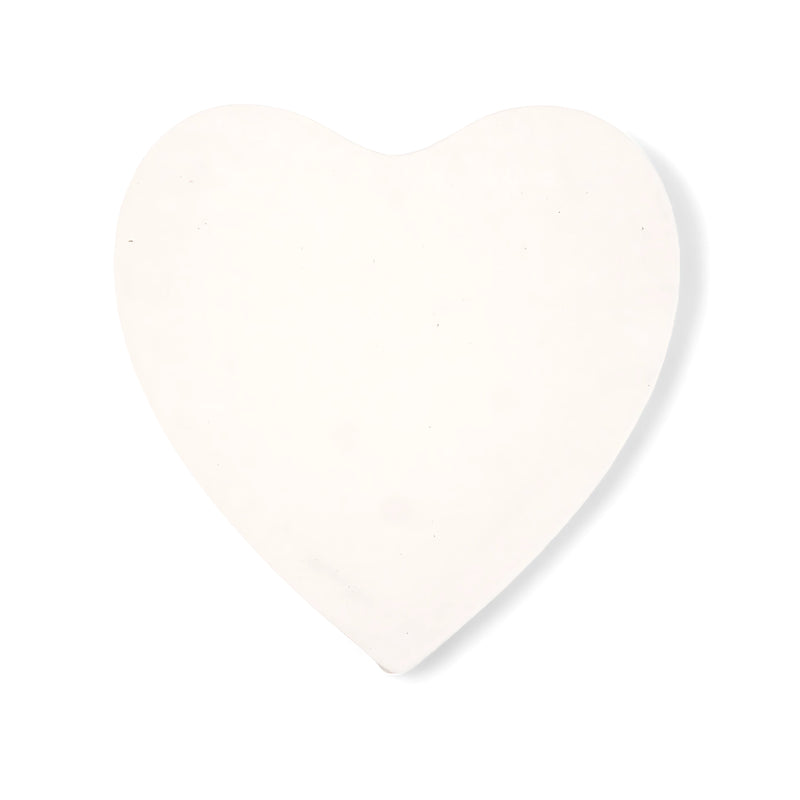 Art & Magic Heart-Shaped Canvas – 6-Inch, 100% Pure Cotton