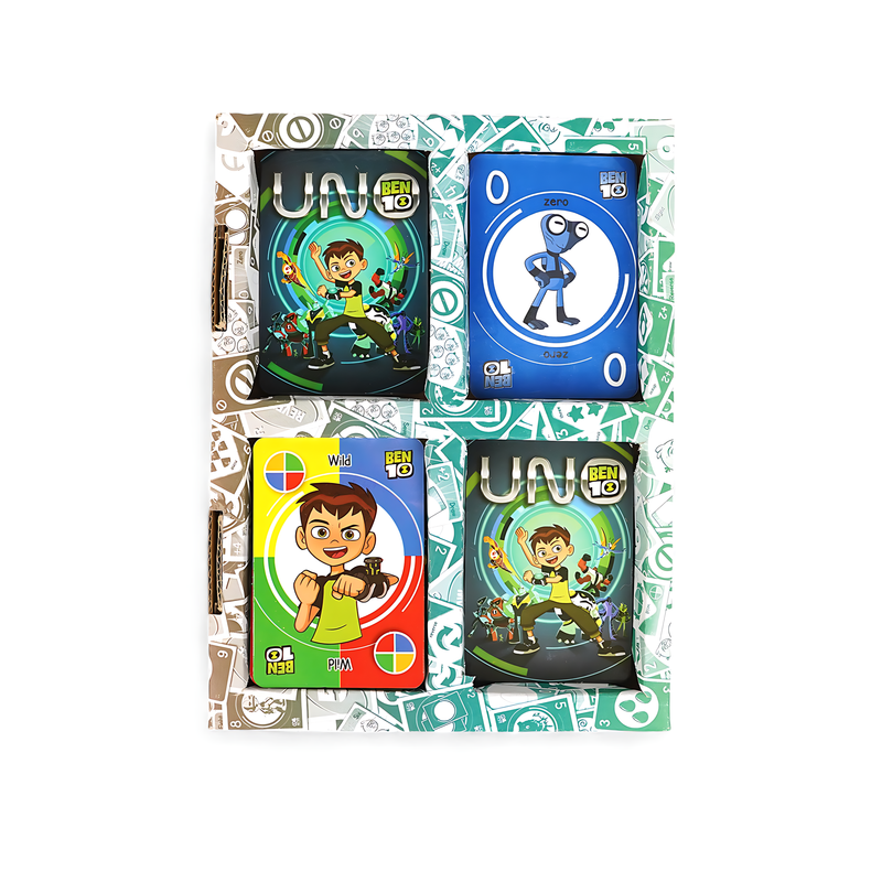 Ben 10 UNO Family Fun Card Game – Action-Packed Fun for Kids and Fans