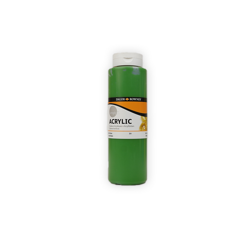Daler Rowney Simply Acrylic Paint - 750 mL Bottles