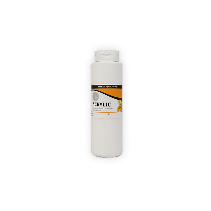 Daler Rowney Simply Acrylic Paint - 750 mL Bottles