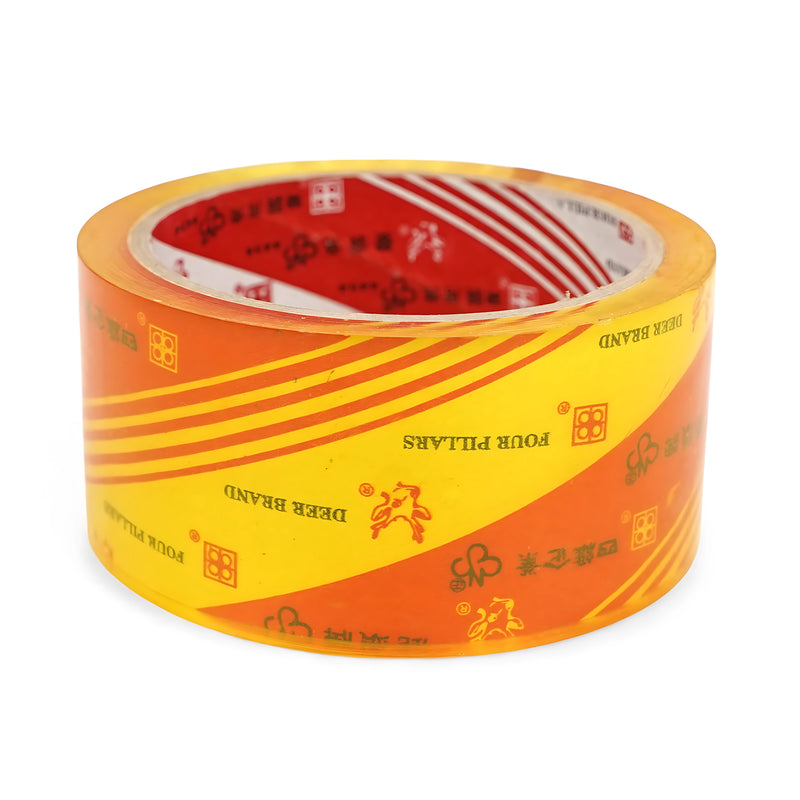 Deer Brand Four Pillars Packaging Tape – Heavy-Duty Adhesive for Secure Sealing