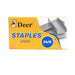 Deer Staples 24/6 – 1000 Pcs box of durable steel staples for office, school, and home use.

