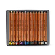 Derwent Lightfast Colored Pencils Set - 24 Colors, professional-quality, lightfast pigments for long-lasting artwork.

