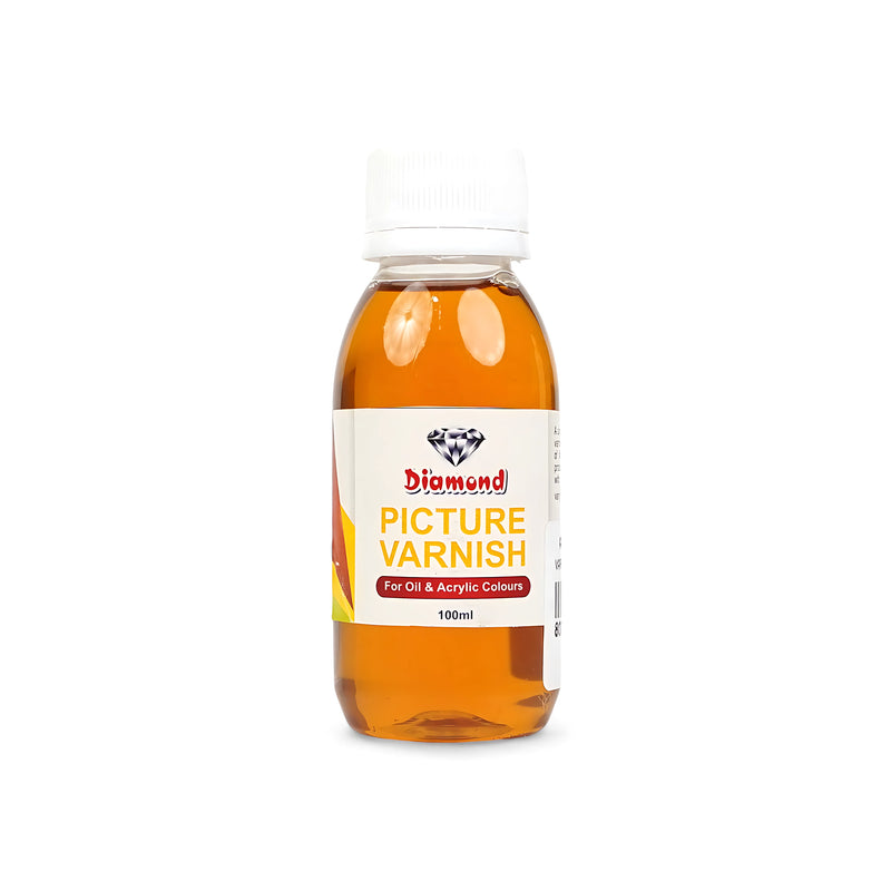 Diamond Picture Varnish, 100 ml bottle, ideal for protecting and enhancing oil and acrylic artworks.

