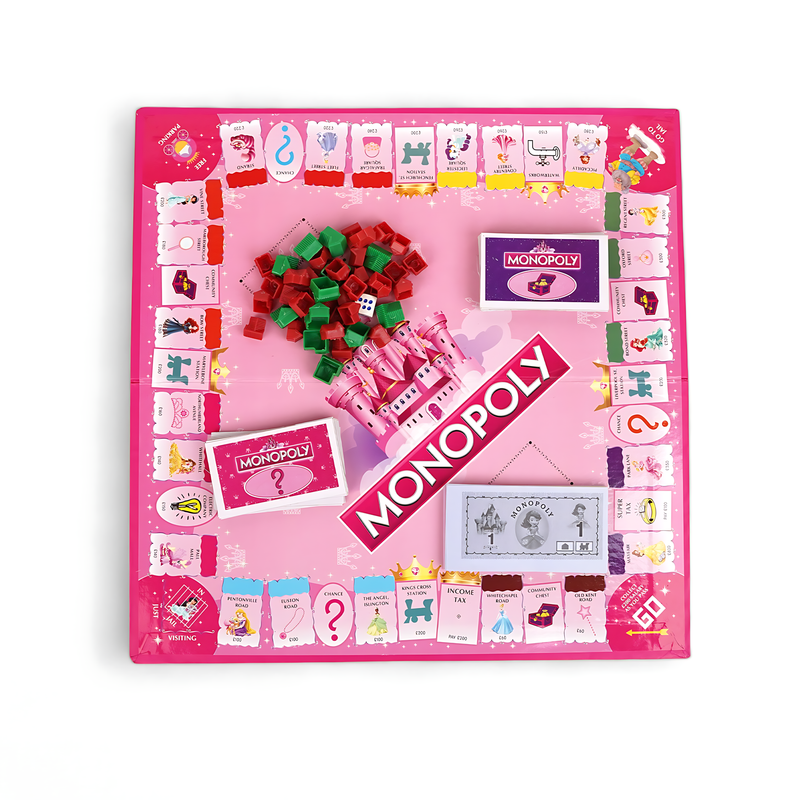 Disney Princess Monopoly - A Magical Board Game Adventure