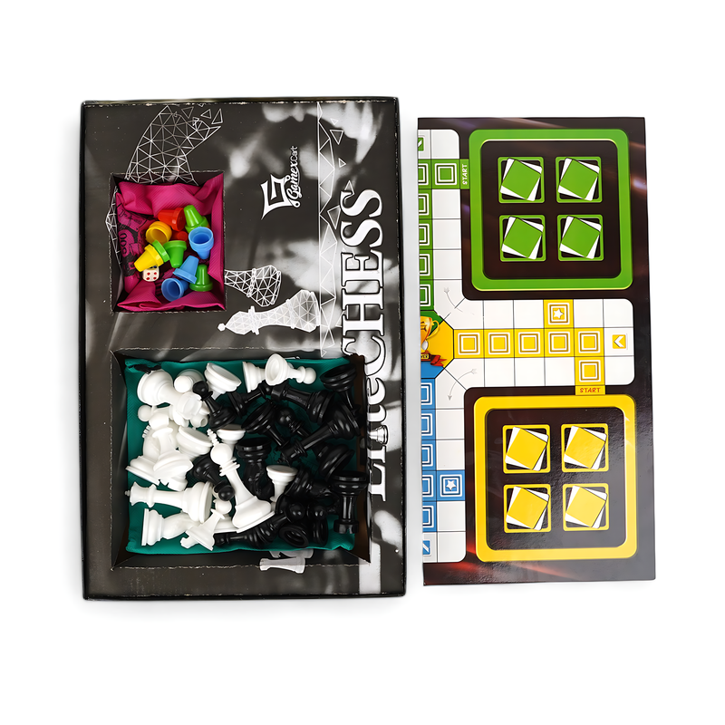 Elite Chess - The Royal Game of Skill & Strategy - 2-in-1 Edition