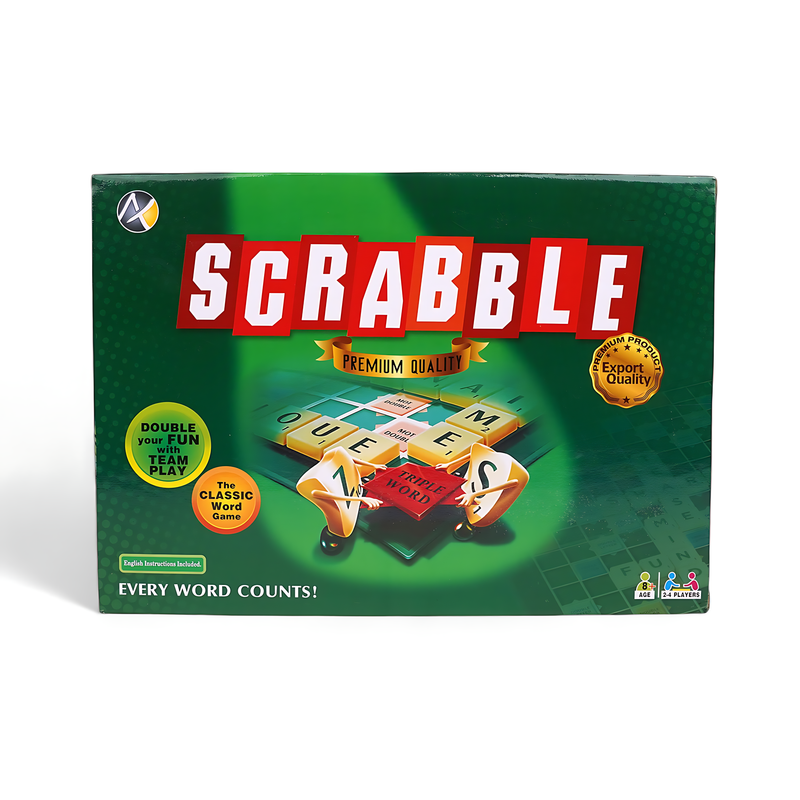 Elite Scrabble 2-in-1 Crossword Game – Premium Quality Word-Building Fun 22