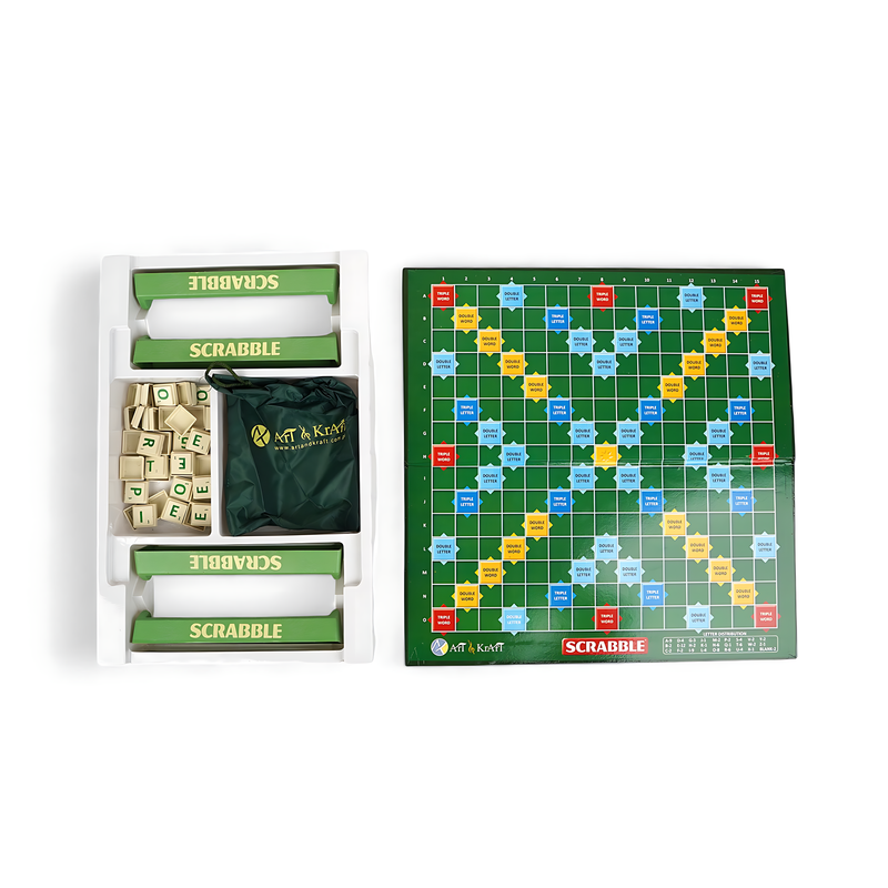 Elite Scrabble 2-in-1 Crossword Game – Premium Quality Word-Building Fun 22