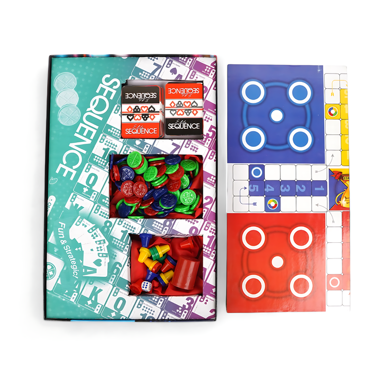 Elite Sequence Game - Fun & Strategic Board Game for Family and Friends