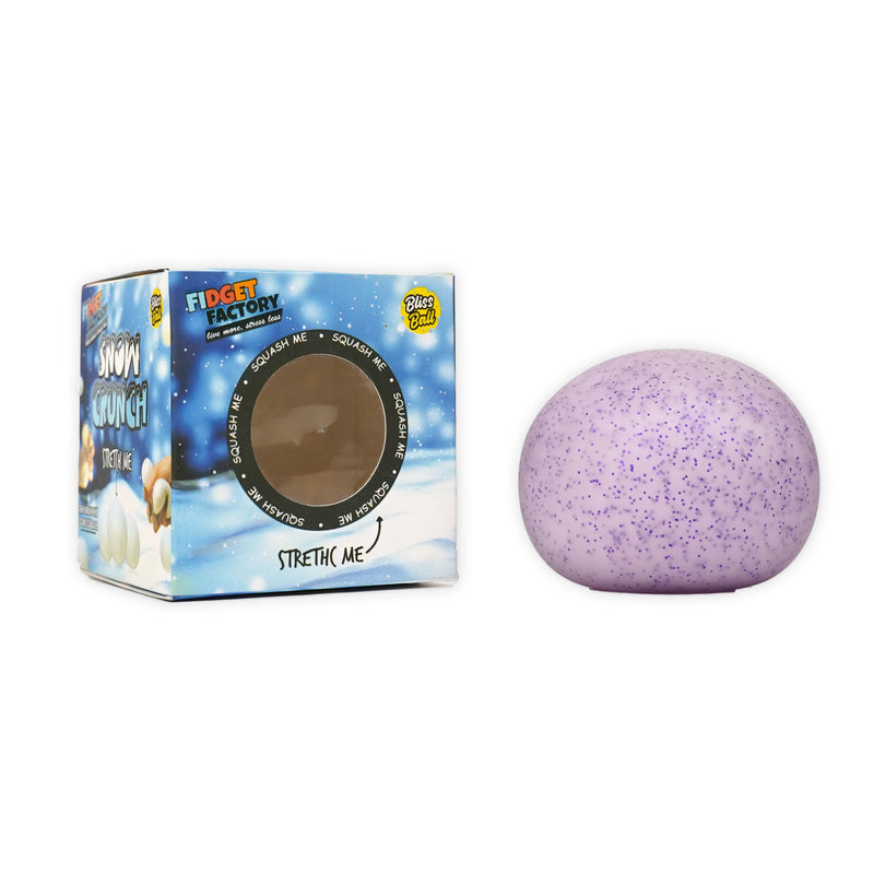 FIDGET FACTORY Squash Mesh Bliss Ball | 1 Pc | Purple Ball