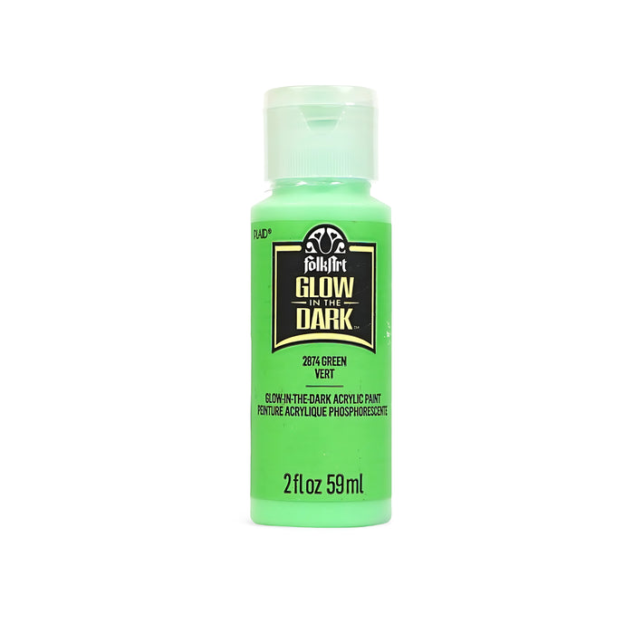 FolkArt Glow in the Dark Acrylic Paint - 59 ml
