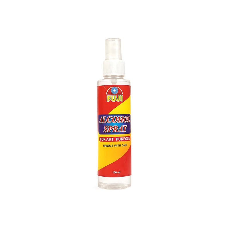 Fuji Alcohol Spray, 150 ml bottle, designed for blending, cleaning, and art-specific applications.

