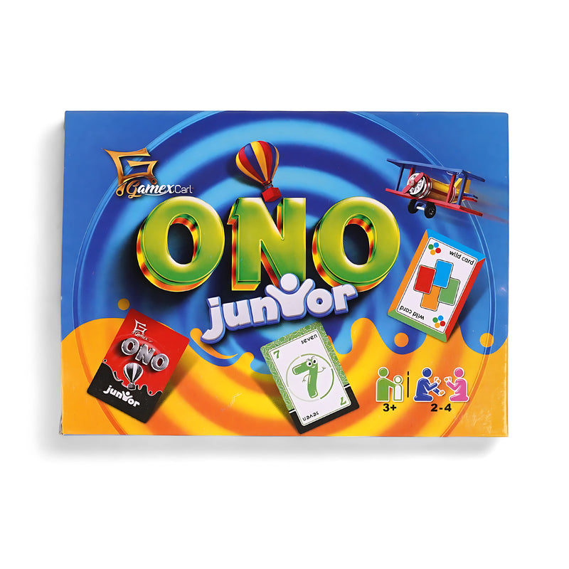 GameXCart ONO Junior Card Game – Perfect First Card Game for Ages 3+