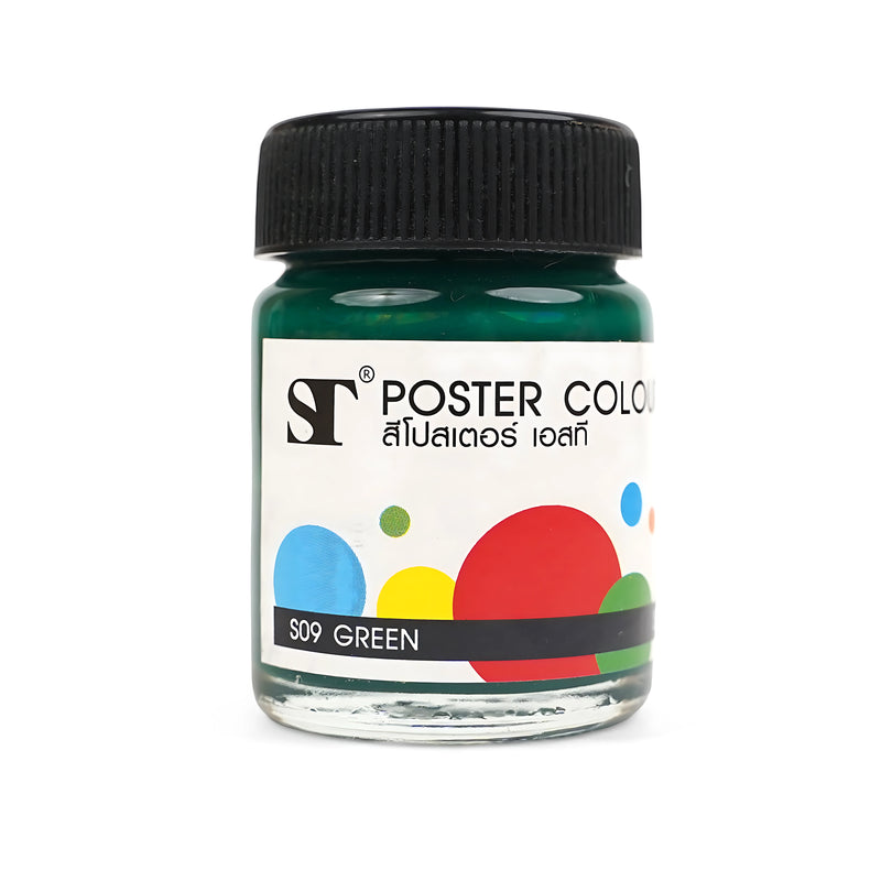 ST Poster Colour Individual Jars - High-Quality Pigmented Poster Paint