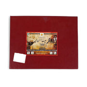 Handmade Calligraphy Qalam Set with bamboo pens and assorted inks in a luxurious red box, ideal for traditional calligraphy

