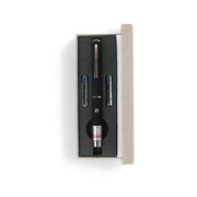Red laser pointer with black and metallic accents, ideal for presentations, teaching, and stargazing.

