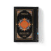 The Holy Quran by Ashraf Ali Thanvi with a black leather cover, gold embellishments, and clear Arabic text for easy reading and study.

