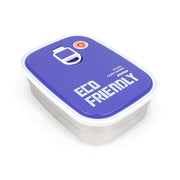 Homeatic Eco-Friendly Food Container featuring a vibrant purple design, perfect for storing meals and promoting sustainability.

