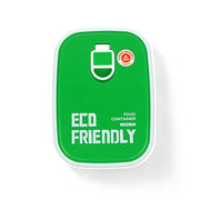Homeatic Eco-Friendly Food Container featuring a vibrant green design, perfect for storing meals and promoting sustainability.

