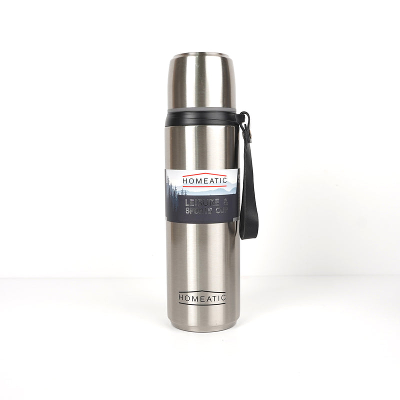 Homeatic Leisure & Sports Cup – Insulated Stainless Steel Flask