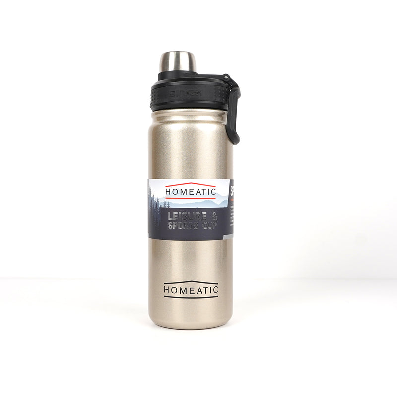 Homeatic Leisure & Sports Cup – Insulated Stainless Steel Sports Water Bottle