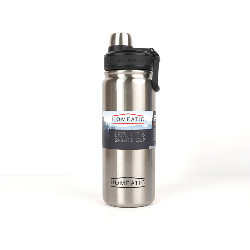 Homeatic Leisure & Sports Cup – Insulated Stainless Steel Sports Water Bottle
