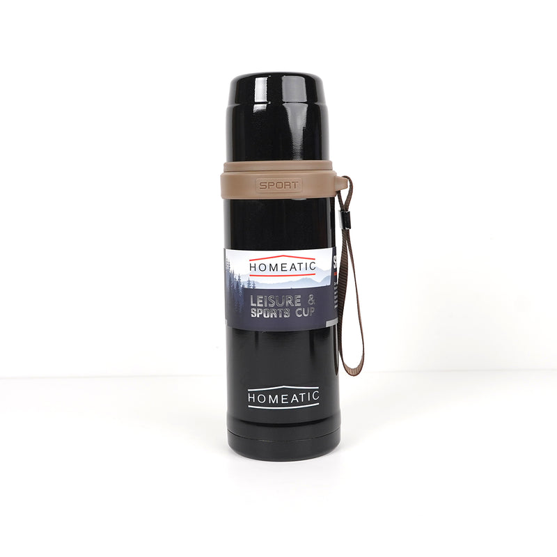 Homeatic Sports & Leisure Thermo Bottle – Insulated Stainless Steel Flask