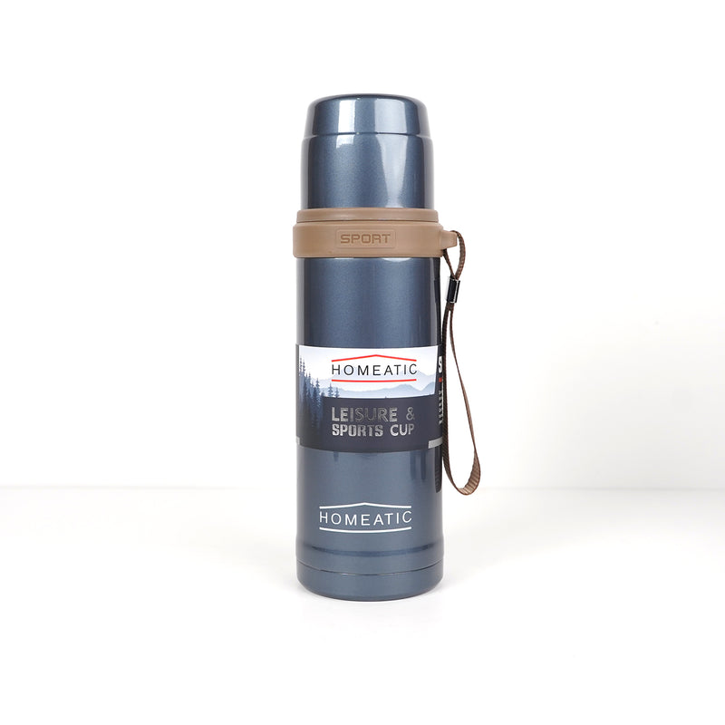 Homeatic Sports & Leisure Thermo Bottle – Insulated Stainless Steel Flask