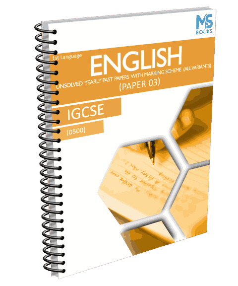 (IGCSE) Yearly Unsolved English First Language Paper 3 (S14-W23)