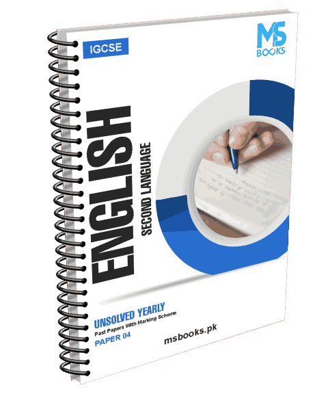(IGCSE) Yearly Unsolved English Second Language Paper 4 - (S19-W23)