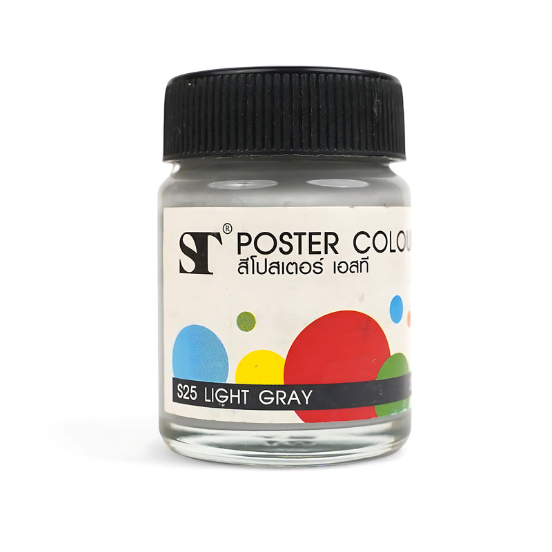 ST Poster Colour Individual Jars - High-Quality Pigmented Poster Paint