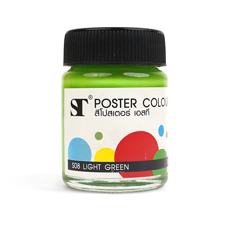 ST Poster Colour Individual Jars - High-Quality Pigmented Poster Paint