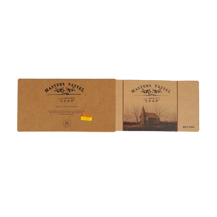MARIE'S MASTERS PASTEL | Premium 12, 24, 36, 48 Colour Pastel Sets with Brush
