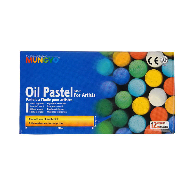 MUNGYO Oil Pastels Set – Vibrant Artist-Grade Crayons in 12 to 48 Colors