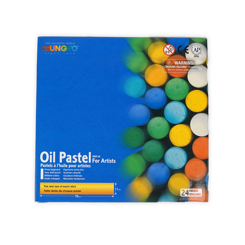 MUNGYO Oil Pastels Set – Vibrant Artist-Grade Crayons in 12 to 48 Colors