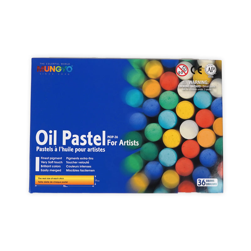 MUNGYO Oil Pastels Set – Vibrant Artist-Grade Crayons in 12 to 48 Colors