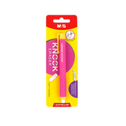 M&G Knock Eraser (AXP963JM) – retractable eraser with a knock mechanism, suitable for students and artists.






