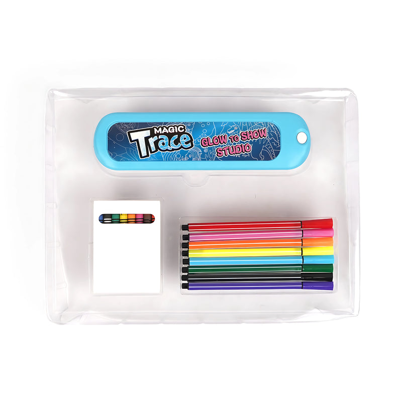 Magic Trace Glow to Show Studio - Magical Art Tracing Kit for Kids