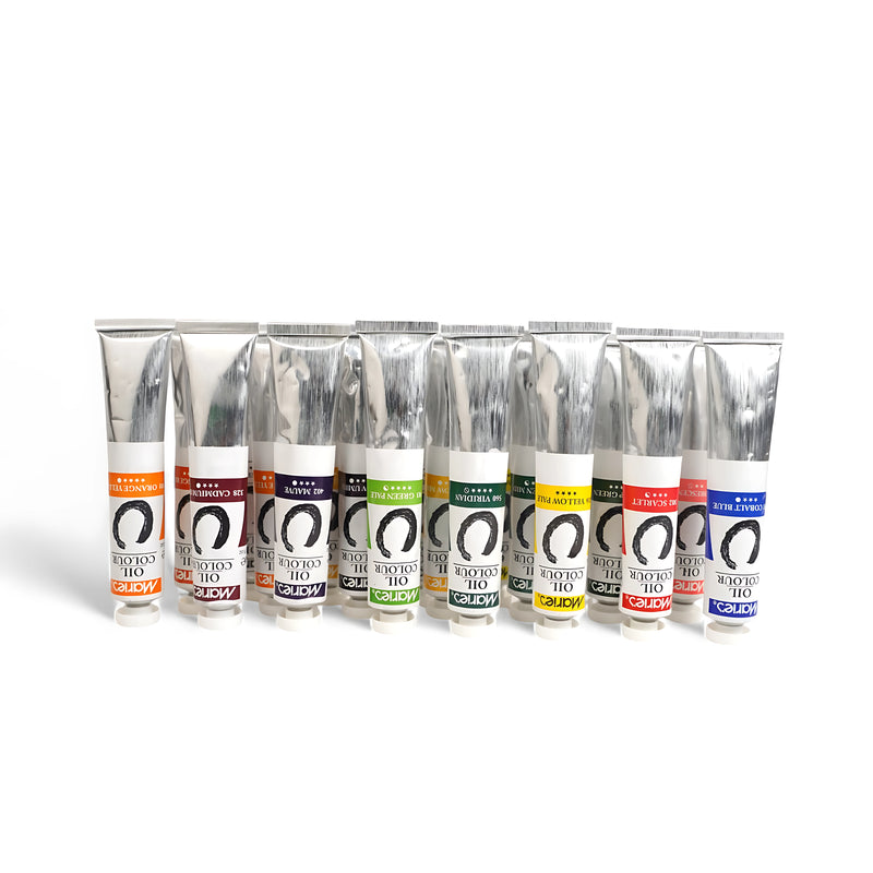 Marie's Oil Colour Individual Paint Tubes - Professional Quality Oil Paints