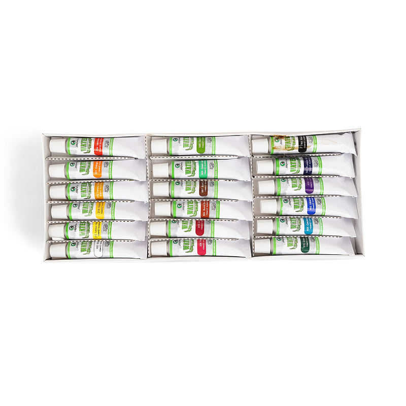 Marie’s Watercolour Set – 18 Colours in 12ml Tubes for Artists and Hobbyists