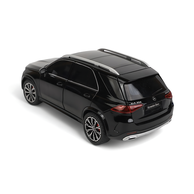 Mercedes-Benz GLE Diecast Model - Sleek Black Luxury SUV Miniature with Opening Doors and Detailed Interior