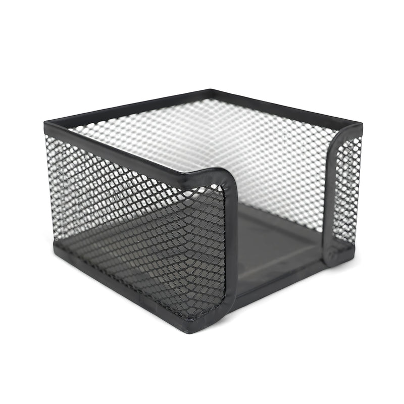 Metal mesh document tray with an open design for organizing papers, letters, and documents on desks.

