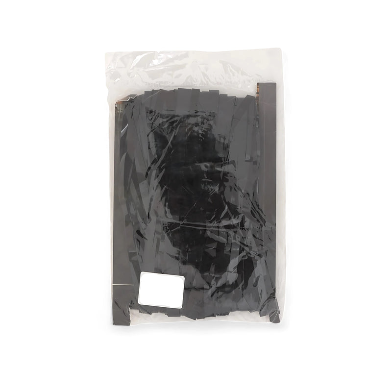 Metallic Foil Fringe Curtain – Party Backdrop Decoration (Available in Red, Silver, Gold, and Black)