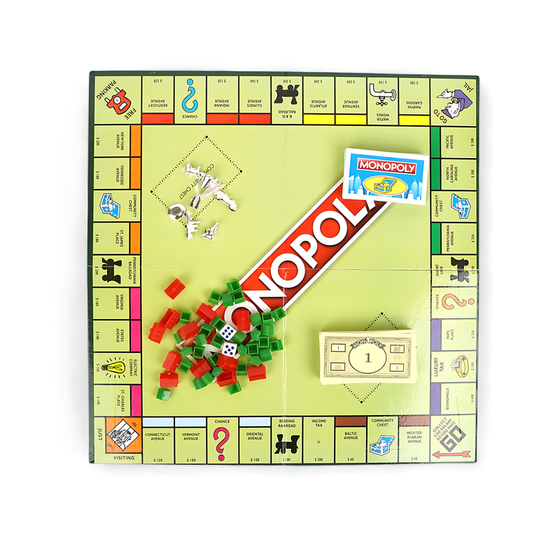 Monopoly Classic Edition – Fast-Dealing Property Trading Game with New Tokens